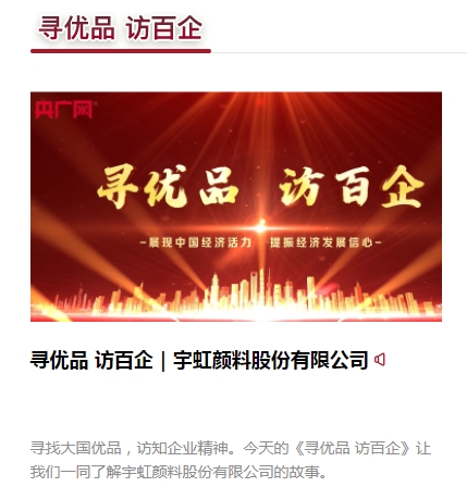 寻优品 访百企|宅男在线视频网颜料再次获央视媒体报道！